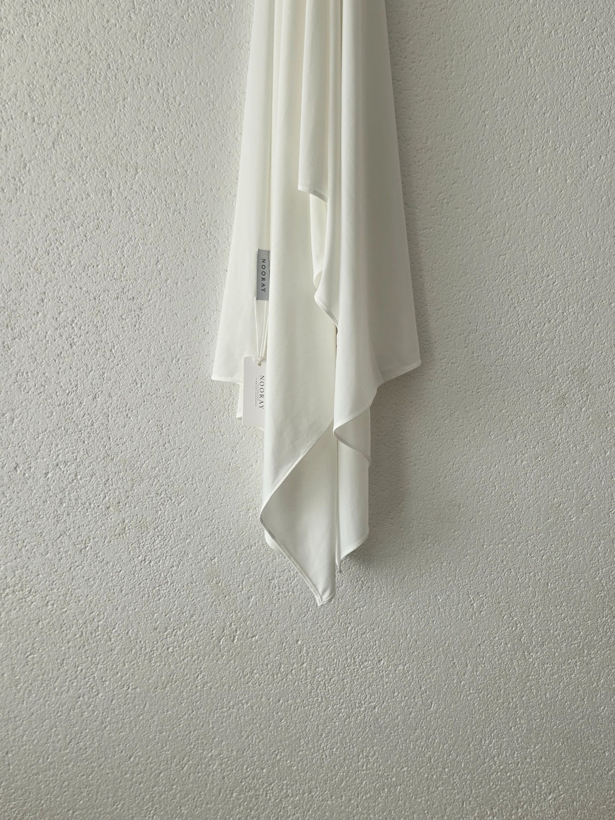 Bridal White X Liquid Jersey sccarf