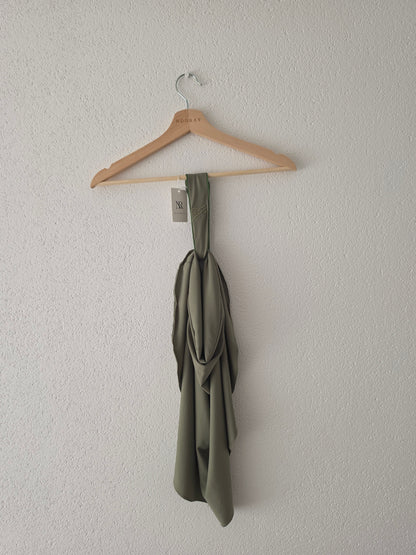 Silk Ribbon Moss X  Silk-lined Instant