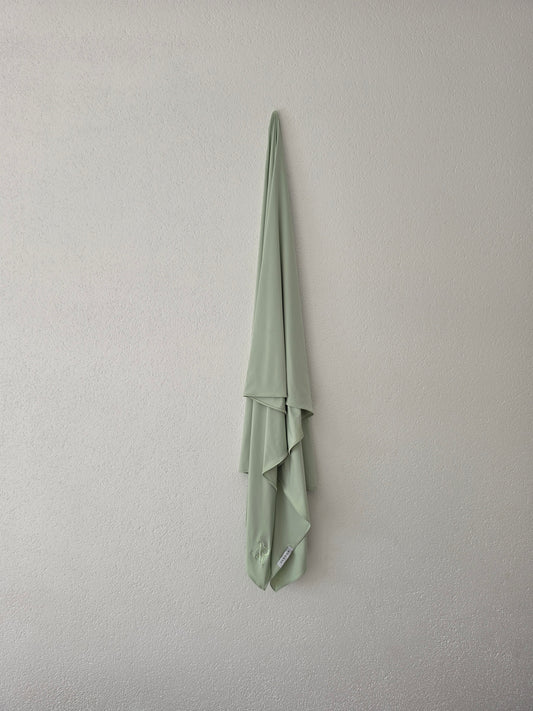 Pistachio Cream X Liquid Jersey Scarf
