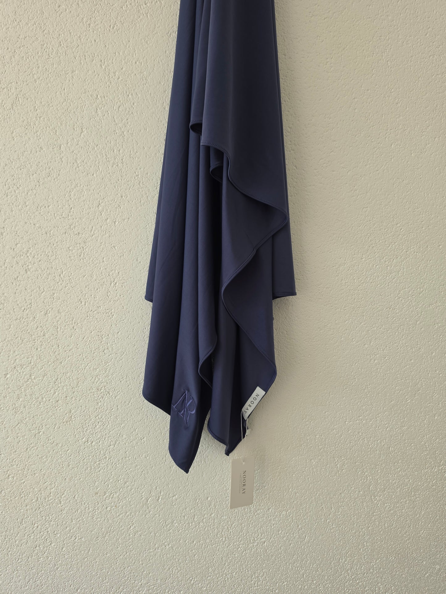 Navy Blue X Liquid Jersey Scarf