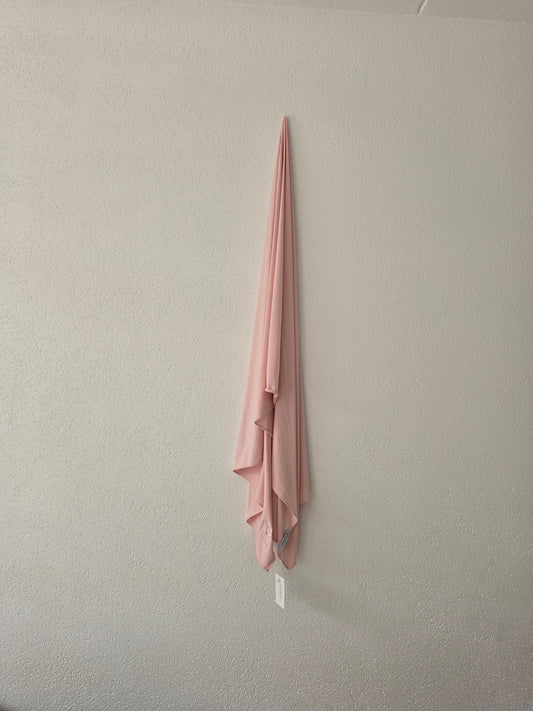 Dusty Pink X Liquid Jersey Scarf