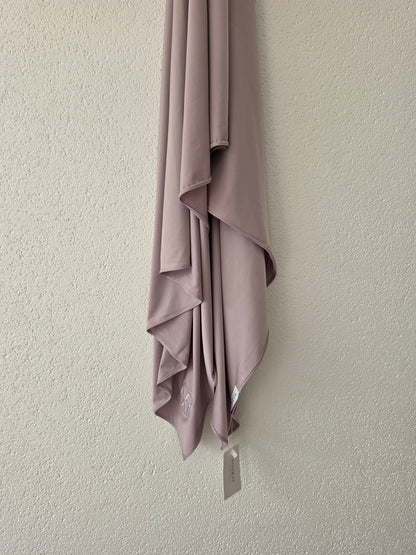Dusty Mauve X Liquid Jersey Scarf