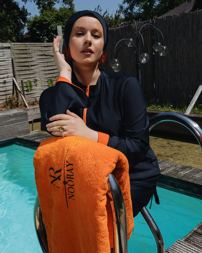 Shortline Nooray Signature Swimsuit – Black Short Edition